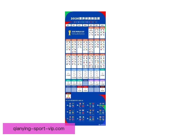 2026年世界杯赛程全解析各阶段赛事安排与比赛时间一览